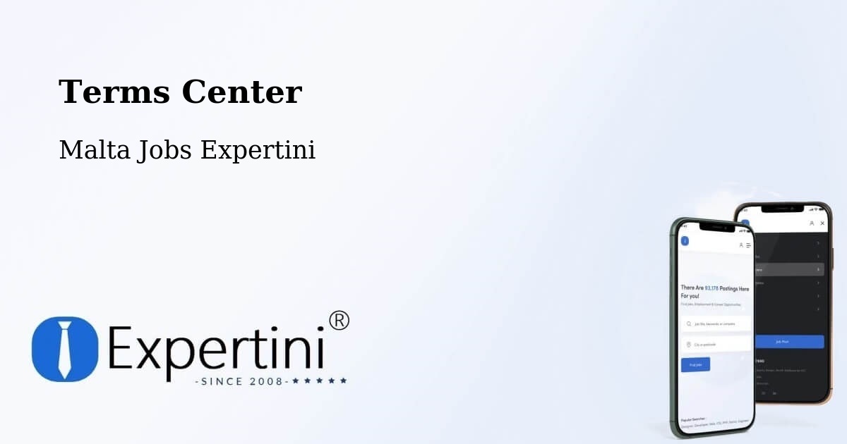 Terms of Service – Pembroke - Malta Jobs Expertini